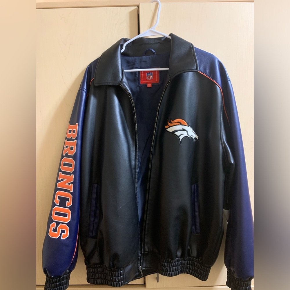 Denver Broncos Leather Jacket